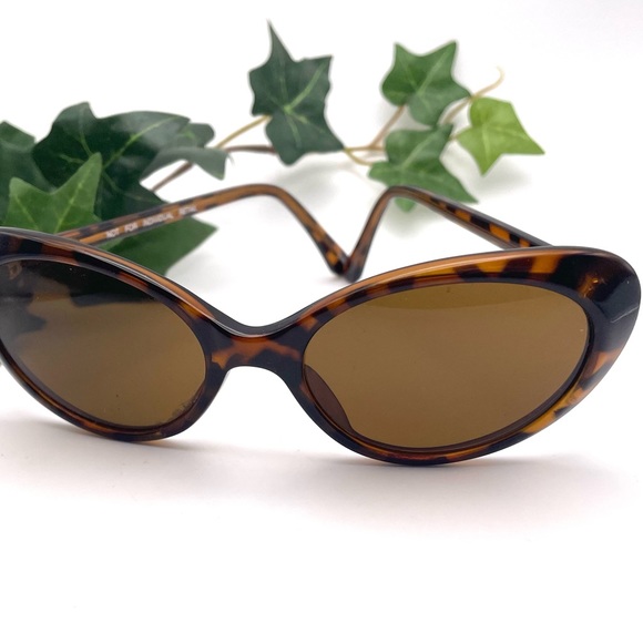 Vintage Car Eye Style Tortoise Shell Pattern Sunglasses - Picture 1 of 3